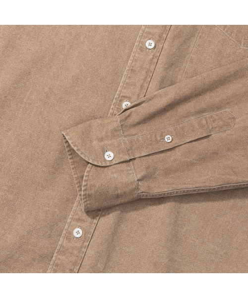 PRODESHIRT（プロデシャツ）の「[コンフォート] V-621 ヴィンテージオックスフォードシャツ (モカブラウン)（シャツ/ブラウス・メンズ・その他・MEDIUM/LARGE/X-LARGE）」の4枚目の写真