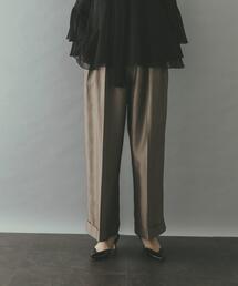 URBAN RESEARCH ROSSO WOMEN | ブライトツイルタックパンツ(その他パンツ)