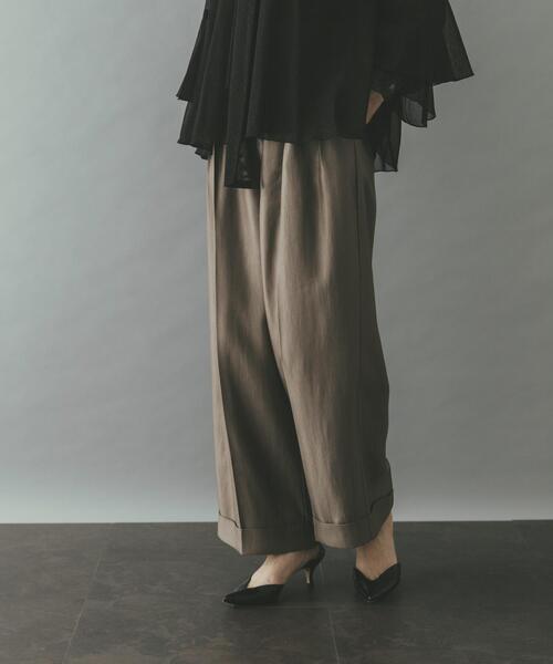 セール】ブライトツイルタックパンツ（その他パンツ）｜URBAN RESEARCH