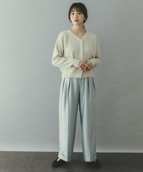 アーバンリサーチ ロッソ（URBAN RESEARCH ROSSO）/ブライトツイルタックパンツ セール】ブライトツイルタックパンツ（その他パンツ）｜URBAN RESEARCH