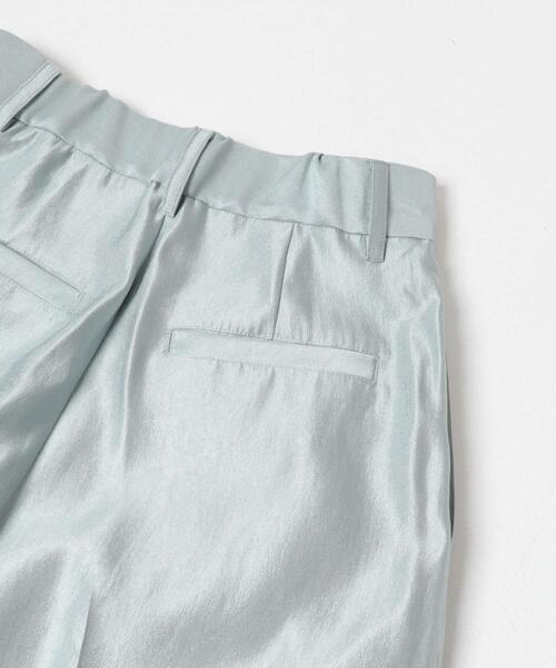 URBAN RESEARCH ROSSO WOMEN（アーバンリサーチ　ロッソ）の「ブライトツイルタックパンツ（その他パンツ・レディース・ブルー系その他/ブラウン・38/36）」の22枚目の写真