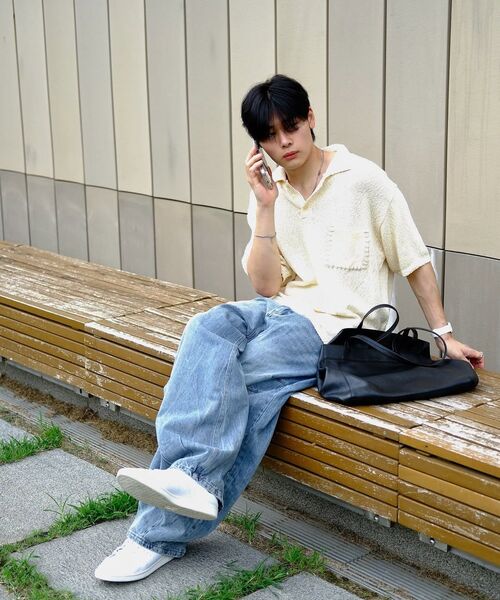 DECET(デケト)の「Balloon Wide Jeans DCPT055STNGRBlue(デニムパンツ・レディース・その他・26/28/30/32/34/24)」の15枚目の写真