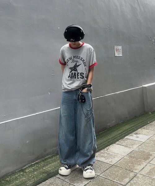 DECET(デケト)の「Balloon Wide Jeans DCPT055STNGRBlue(デニムパンツ・レディース・その他・26/28/30/32/34/24)」の18枚目の写真