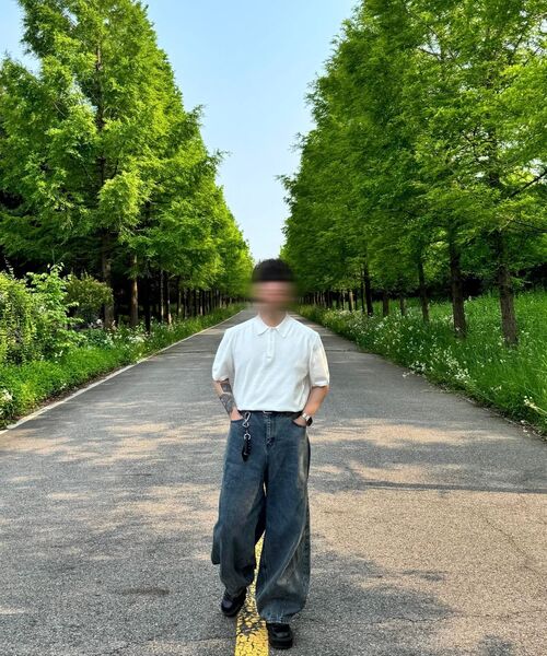 DECET(デケト)の「Balloon Wide Jeans DCPT055STNGRBlue(デニムパンツ・レディース・その他・26/28/30/32/34/24)」の9枚目の写真