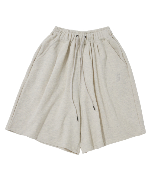 A NOTHING(アナッシング)の「PIN-KNIT WIDE 1/2 PANTS (Oatmeal)(その他パンツ・メンズ・その他・LARGE/MEDIUM)」の1枚目の写真