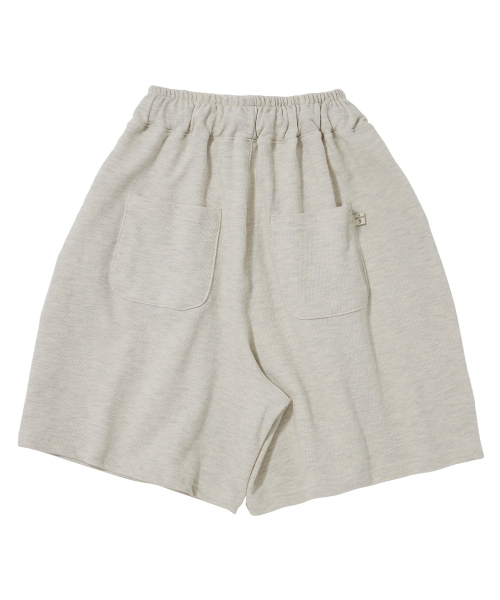 A NOTHING(アナッシング)の「PIN-KNIT WIDE 1/2 PANTS (Oatmeal)(その他パンツ・メンズ・その他・LARGE/MEDIUM)」の2枚目の写真