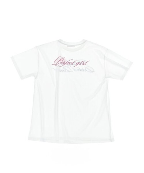 CACELE（カッセル）の「スクリプタイポオーバーサイズTシャツ[ホワイト]（Tシャツ/カットソー・レディース・その他・FREE）」の7枚目の写真