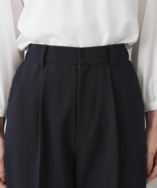 入卒/セレモニー/セットアップ可能】ダブルクロステーパードパンツ