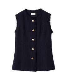 FRAY I.D | ツイードペプラムジレ(その他アウター)