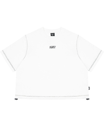 ストリングクロップTシャツ(O.WHITE)
