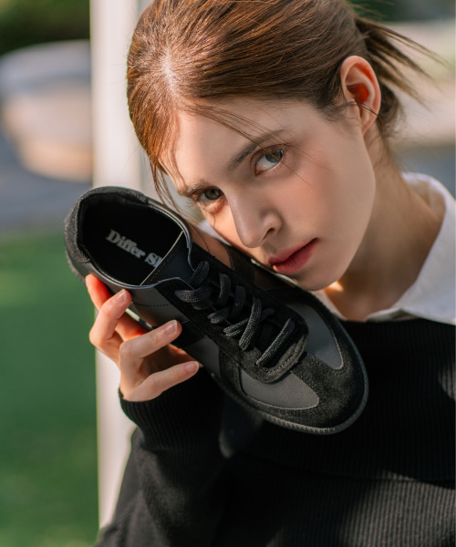 DIFFERSHOE（ディファーシュー）の「クーバスニーカー7CM[ブラック]（スニーカー・レディース・ブラック・22.5cm/23cm/24cm/25cm/26cm/27cm/28cm）」の7枚目の写真