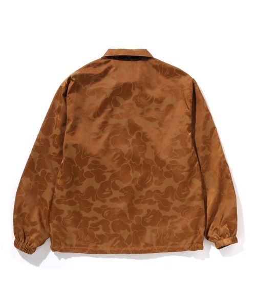 A BATHING APE（アベイシングエイプ）の「SOLID CAMO JACQUARD NYLON REVERSIBLE COACH JACKET（ミリタリージャケット・メンズ・ブラック/ベージュ・LARGE/X-LARGE/SMALL/MEDIUM/XX-LARGE）」の4枚目の写真