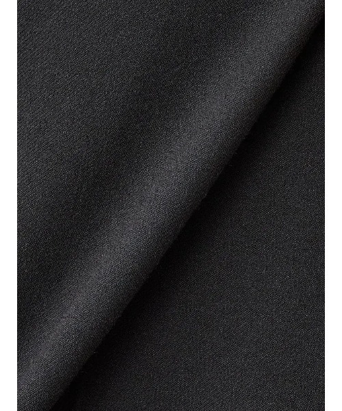 Perfect Suit FActory（パーフェクトスーツファクトリー）の「＜あたたか裏起毛＞テーパードパンツ　無地/ストライプ/千鳥柄　ブラック　チャコールグレー　ベージュ　ネイビー　ブラック×ホワイト（その他パンツ・レディース・ネイビー/ベージュ/ブラック×ホワイト/チャコールグレー/ブラック・L/M/S）」の7枚目の写真