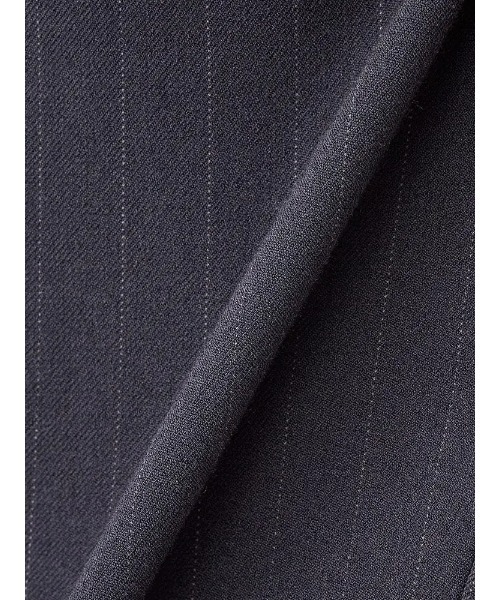 Perfect Suit FActory（パーフェクトスーツファクトリー）の「＜あたたか裏起毛＞テーパードパンツ　無地/ストライプ/千鳥柄　ブラック　チャコールグレー　ベージュ　ネイビー　ブラック×ホワイト（その他パンツ・レディース・ネイビー/ベージュ/ブラック×ホワイト/チャコールグレー/ブラック・L/M/S）」の21枚目の写真