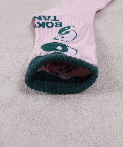 BOKU HA TANOSII（ボク　ハ　タノシイ）の「【BOKU HA TANOSII】別注陰陽ソックス/13-15cm（ソックス/靴下・キッズ・ライトグリーン/ピンク/ライトブルー・13-15cm）」の7枚目の写真
