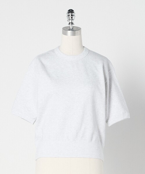 LOEFF（ロエフ）の「＜LOEFF＞ショートスリーブ スウェット（スウェット・レディース・ライトブルー/ネイビー/ライトグレー・FREE）」の2枚目の写真