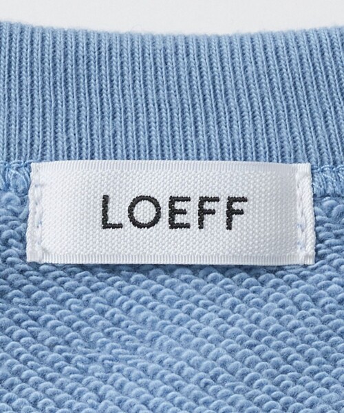 LOEFF（ロエフ）の「＜LOEFF＞ショートスリーブ スウェット（スウェット・レディース・ライトブルー/ネイビー/ライトグレー・FREE）」の17枚目の写真