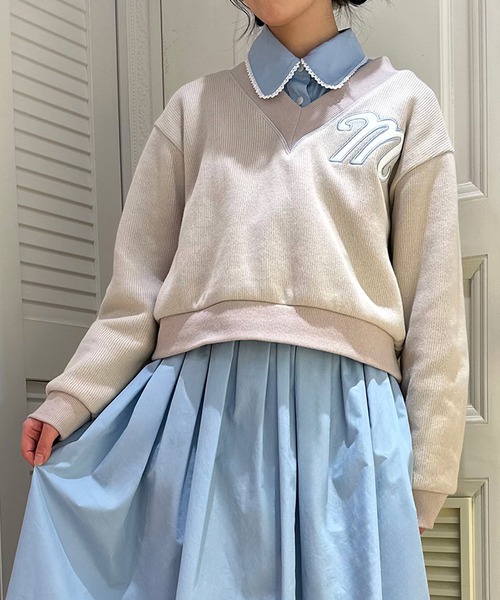 MILK(ミルク)の「Ecole トップス(スウェット・レディース・C/A・FREE)」の1枚目の写真