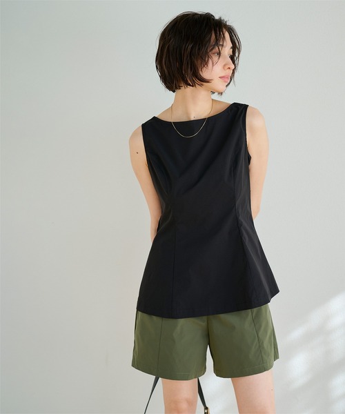 UR'S(ユアーズ)の「撥水イージーショートパンツ(ラッシュガード・レディース・ベージュ/ブラック/カーキ・S/M/L)」の20枚目の写真