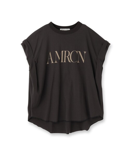 AMERICANA（アメリカーナ）ロールアップTシャツ