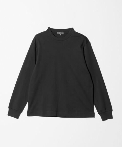A DAY IN THE LIFE UNITED ARROWS(アデイインザライフユナイテッドアローズ)の「シルケット スムース ジャケットTシャツ<A DAY IN THE LIFE>(Tシャツ/カットソー・メンズ・ホワイト/ダークグレー・S/M/L)」の1枚目の写真