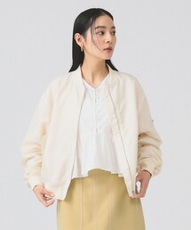 Ray BEAMS | ギャザー アーム MA-1(MA-1)