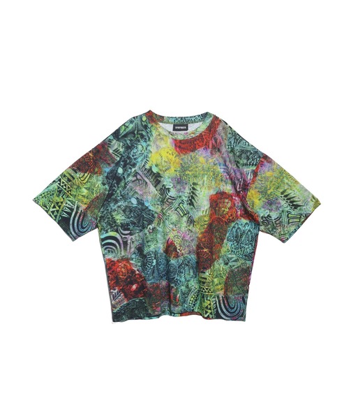 NISHIMOTO IS THE MOUTH（ニシモト イズ ザ マウス）の「S/S TEE | NISHIMOTO IS THE MOUTH（Tシャツ/カットソー・メンズ・カモフラージュ/グリーン/アニマル・FREE）」の3枚目の写真