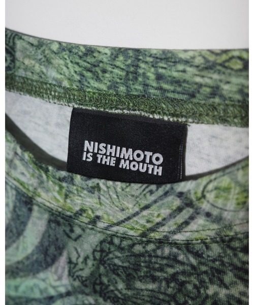 NISHIMOTO IS THE MOUTH（ニシモト イズ ザ マウス）の「S/S TEE | NISHIMOTO IS THE MOUTH（Tシャツ/カットソー・メンズ・カモフラージュ/グリーン/アニマル・FREE）」の10枚目の写真