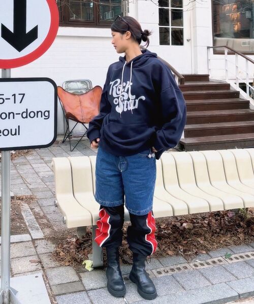 THE MILE（ザマイル）の「ロックステイ スウェットフード [グレー]（パーカー・メンズ・その他・S/M/L/XL）」の14枚目の写真