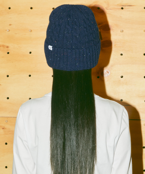 LMCの「GOTHIC NEP CABLE BEANIE ivory（ニットキャップ/ビーニー・レディース・その他・ONE SIZE）」の4枚目の写真