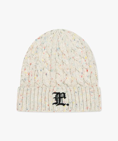 LMCの「GOTHIC NEP CABLE BEANIE ivory（ニットキャップ/ビーニー・レディース・その他・ONE SIZE）」の8枚目の写真