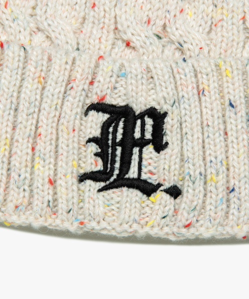 LMCの「GOTHIC NEP CABLE BEANIE ivory（ニットキャップ/ビーニー・レディース・その他・ONE SIZE）」の10枚目の写真