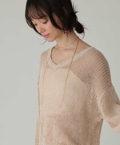 BABYLONE(バビロン)の「MIXチェーンロングネックレス(ネックレス・レディース・シルバー/ゴールド・フリー)」の7枚目の写真