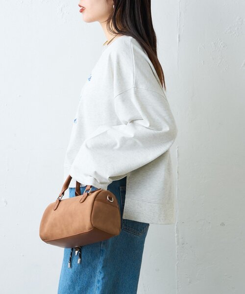 CIAOPANIC TYPY（チャオパニックティピー）の「ふんわりタッチアソートワイドスリーブTee（Tシャツ/カットソー・レディース・アイボリー/ネイビー/ホワイト・ONE SIZE）」の19枚目の写真