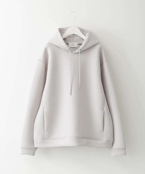 URBAN RESEARCH Sonny Label(アーバンリサーチサニーレーベル)の「ダンボールニットプルオーバーパーカー(パーカー・メンズ・ブラウン/チャコールグレー/ブラック/グレー系その他・X-LARGE/LARGE/MEDIUM)」の3枚目の写真