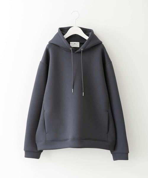 URBAN RESEARCH Sonny Label(アーバンリサーチサニーレーベル)の「ダンボールニットプルオーバーパーカー(パーカー・メンズ・ブラウン/チャコールグレー/ブラック/グレー系その他・X-LARGE/LARGE/MEDIUM)」の1枚目の写真