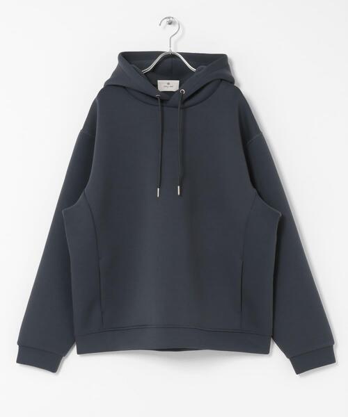 URBAN RESEARCH Sonny Label(アーバンリサーチサニーレーベル)の「ダンボールニットプルオーバーパーカー(パーカー・メンズ・ブラウン/チャコールグレー/ブラック/グレー系その他・X-LARGE/LARGE/MEDIUM)」の21枚目の写真