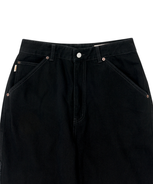 HELLO SUNRISE(ハローサンライズ)の「Sunrise Wide Painter Pants_Black(その他パンツ・レディース・ブラック・SMALL/MEDIUM/LARGE)」の11枚目の写真