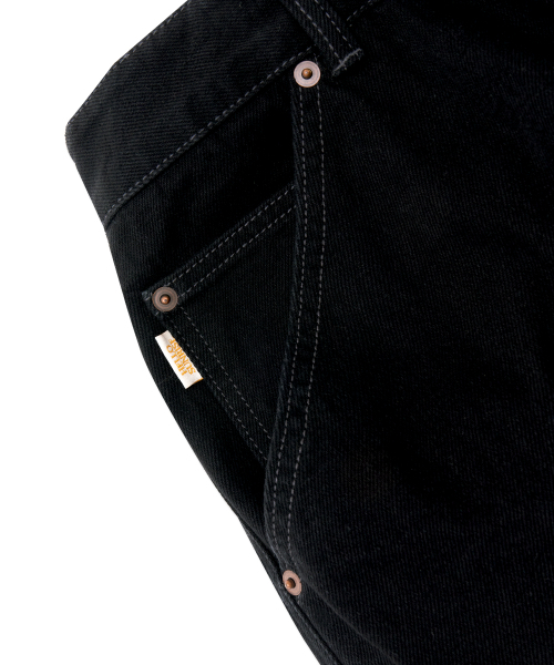 HELLO SUNRISE(ハローサンライズ)の「Sunrise Wide Painter Pants_Black(その他パンツ・レディース・ブラック・SMALL/MEDIUM/LARGE)」の12枚目の写真