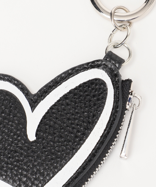 SKIN(スキン)の「Super Nova by Skin別注 Heart Key Chain(キーケース/キーアクセサリー・メンズ・ブラック/レッド・FREE)」の6枚目の写真