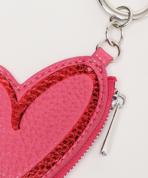 SKIN(スキン)の「Super Nova by Skin別注 Heart Key Chain(キーケース/キーアクセサリー・メンズ・ブラック/レッド・FREE)」の8枚目の写真
