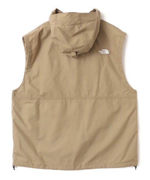 THE NORTH FACE（ザノースフェイス）の「THE NORTH FACE Compact Hooded Vest / ザ ノース フェイス コンパクト フーデッド ベスト（ベスト・メンズ・ブラック/オフホワイト/ベージュ・S/M/L/XL/XXL）」の16枚目の写真