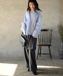 Muffiny（マフィニー）の「ラッププリーツスカート付きパンツ（その他パンツ）」