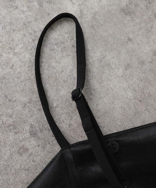 La TOTALITE(ラトータリテ)の「《追加3》 チュールベストオールインワン(スラックス・レディース・ブラック・38/40)」の13枚目の写真