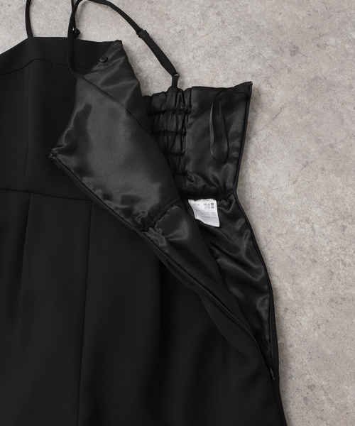 La TOTALITE(ラトータリテ)の「《追加3》 チュールベストオールインワン(スラックス・レディース・ブラック・38/40)」の14枚目の写真