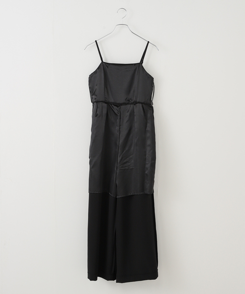 La TOTALITE(ラトータリテ)の「《追加3》 チュールベストオールインワン(スラックス・レディース・ブラック・38/40)」の16枚目の写真