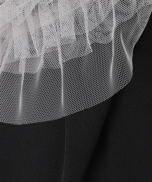 La TOTALITE(ラトータリテ)の「《追加3》 チュールベストオールインワン(スラックス・レディース・ブラック・38/40)」の19枚目の写真