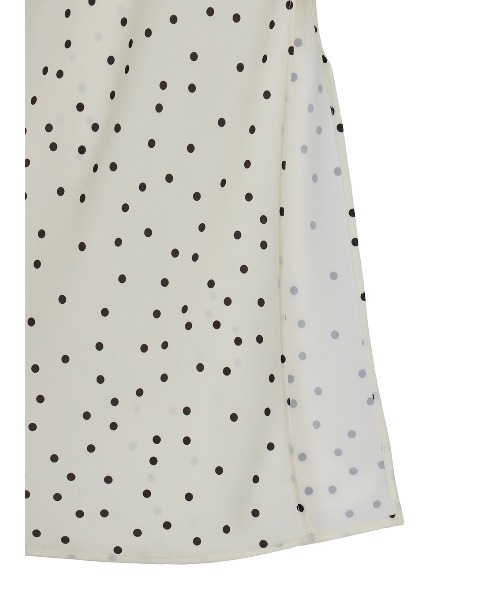 RANDOM DOT SHEER LAYERED DRESS（ドレス）｜Ameri（アメリ）の