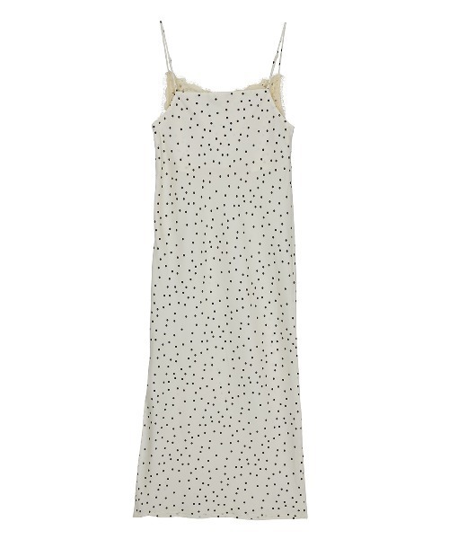 RANDOM DOT SHEER LAYERED DRESS（ドレス）｜Ameri（アメリ）の