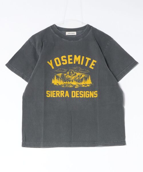 SIERRA DESIGNS（シェラデザイン）の「★新作★【SIERRA DESIGINS】YOSEMITE NATIONAL PARK TEE（Tシャツ/カットソー・メンズ・ホワイト×ブラック/ホワイト×グリーン/ブラック×ホワイト/ブラック×イエロー・SMALL/LARGE/X-LARGE/MEDIUM）」の4枚目の写真